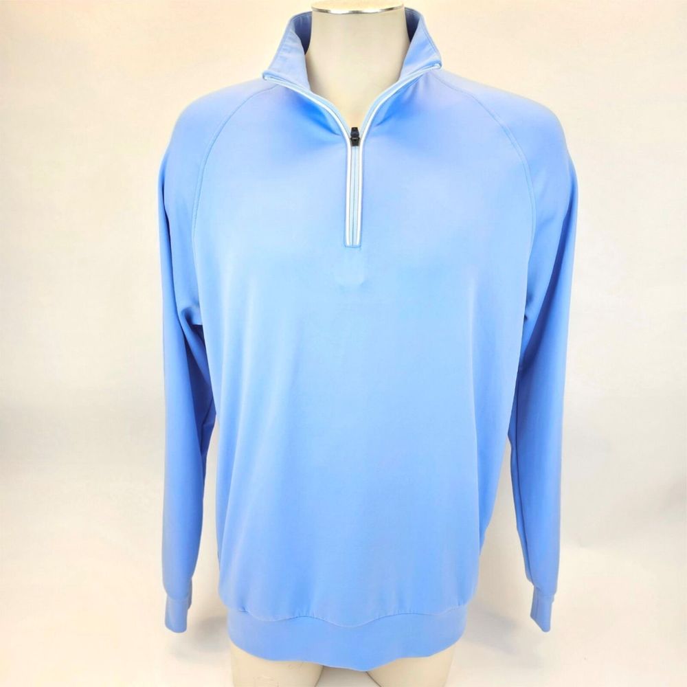 Fennec Highly Evolved Mens Quarter Zip Pullover Large Golf Stretch Soft